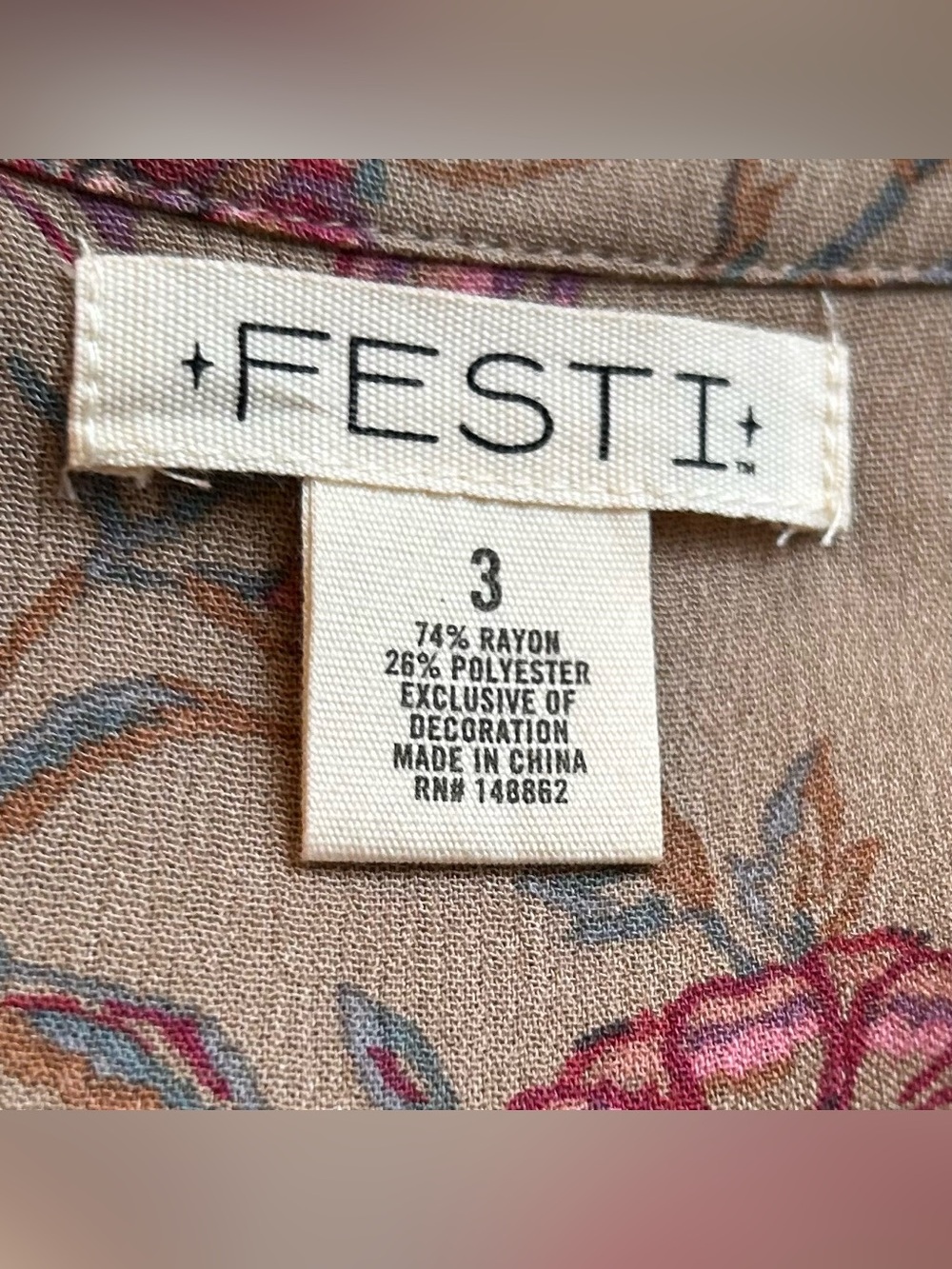 NWT Festive Western Torrid Festi Inset Gauze Tunic Size 3X - Picture 8 of 9